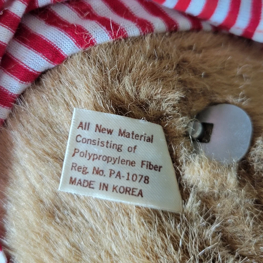 Vintage SCHMID 1984 Musical Collectibles Stuffed Bear By Gordon Fraser